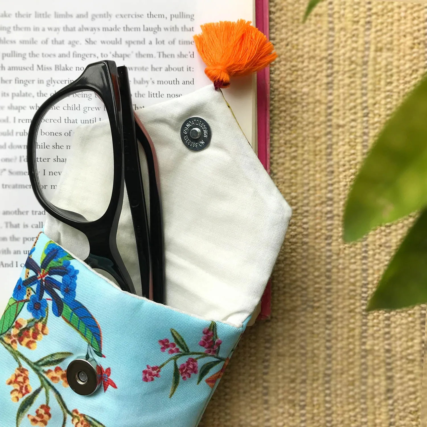 Tropical Fruit Canopy Eyewear Case