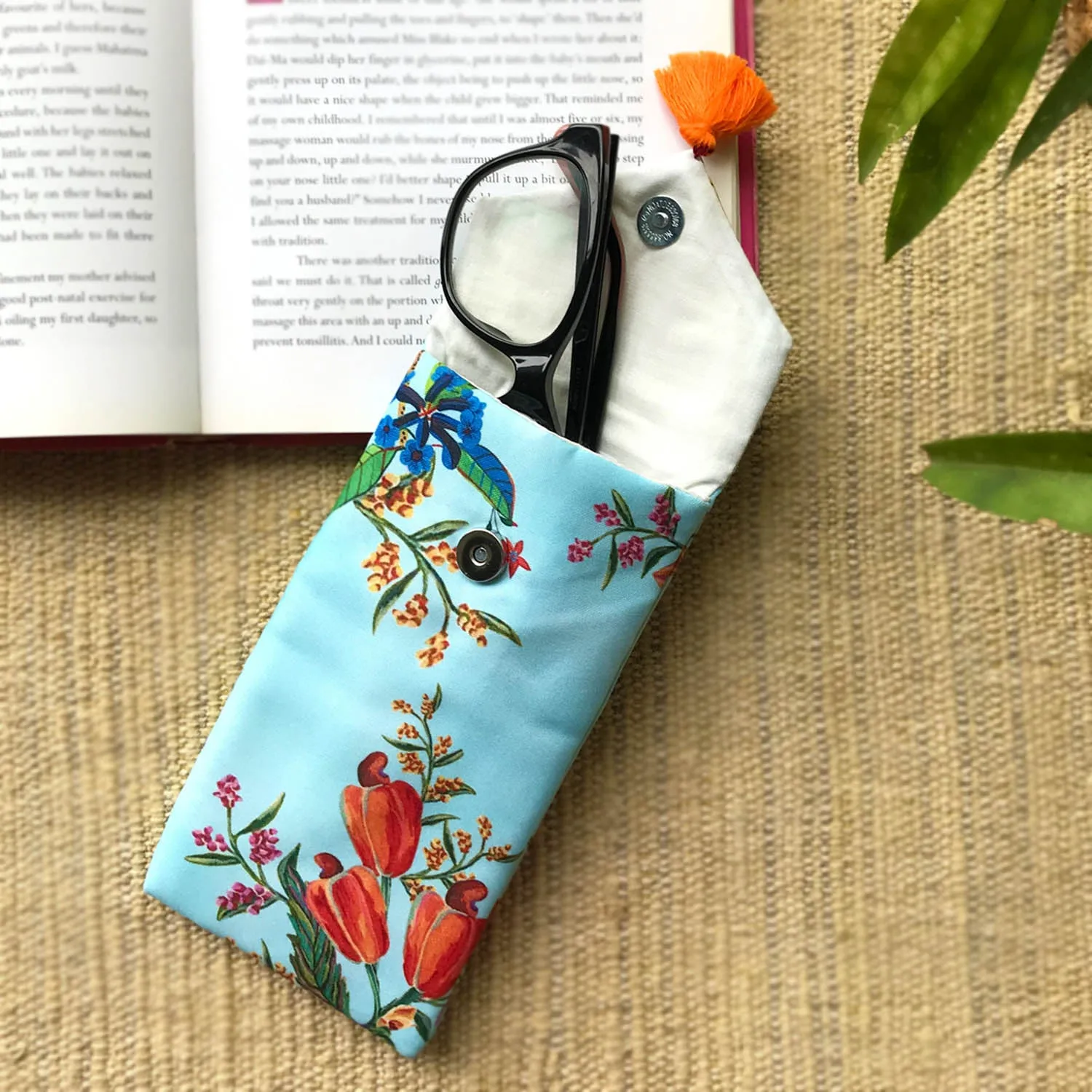 Tropical Fruit Canopy Eyewear Case