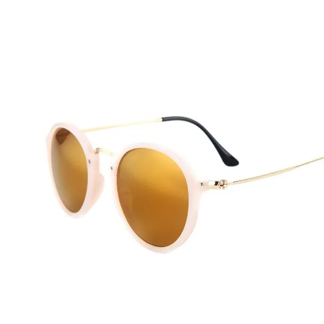 Vintage Black Mirror Sunglasses