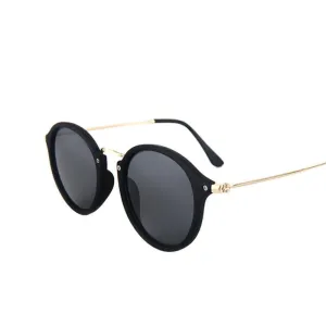 Vintage Black Mirror Sunglasses