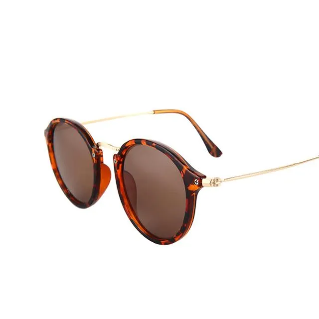 Vintage Black Mirror Sunglasses