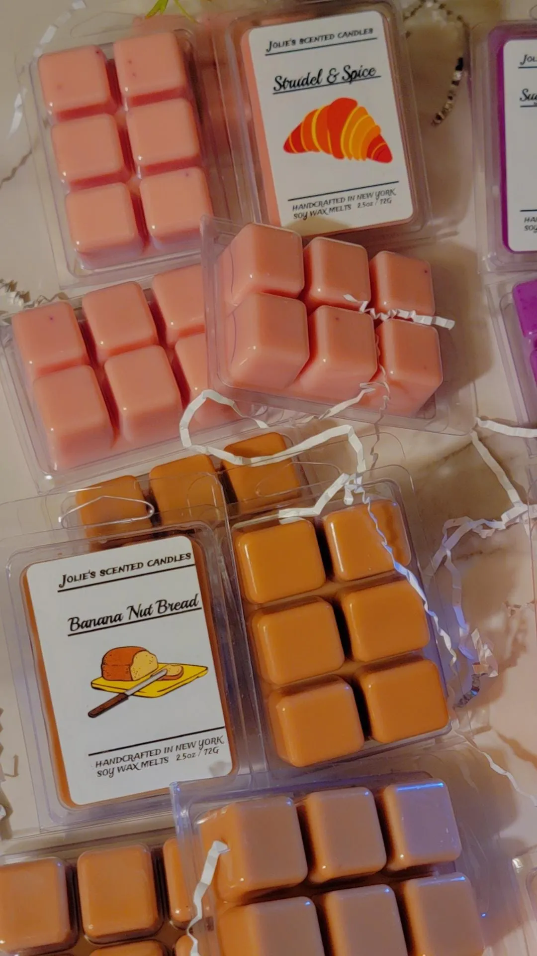 Wax Melts  Pick Your Strong Scented Wax Melt Scent  Wax Melt Tarts for Home,  Gifts the minimum to Buy is 2 and get 1 free for free shipping
