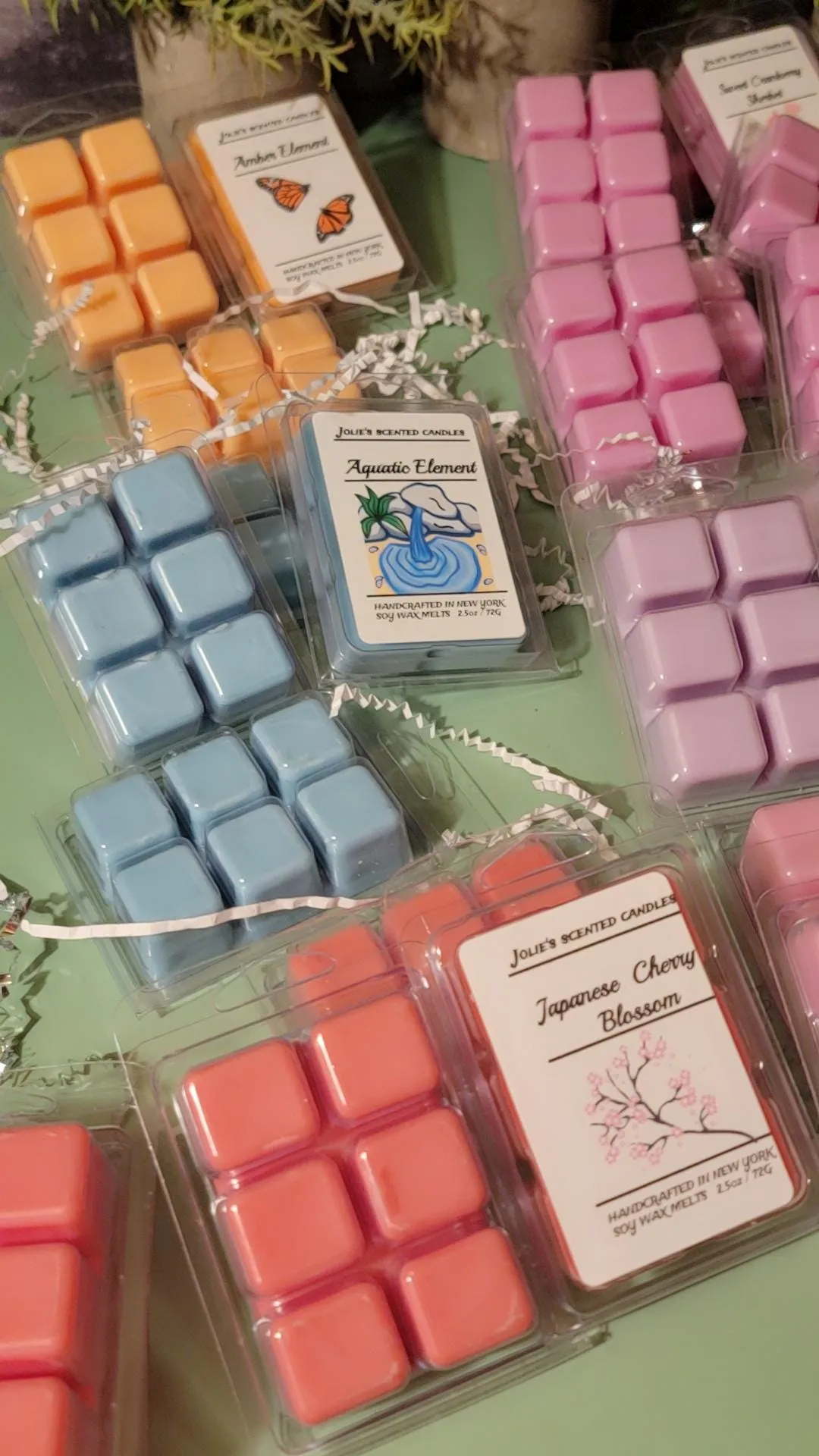 Wax Melts  Pick Your Strong Scented Wax Melt Scent  Wax Melt Tarts for Home,  Gifts the minimum to Buy is 2 and get 1 free for free shipping