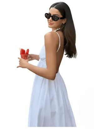 White Summer Breeze Dress