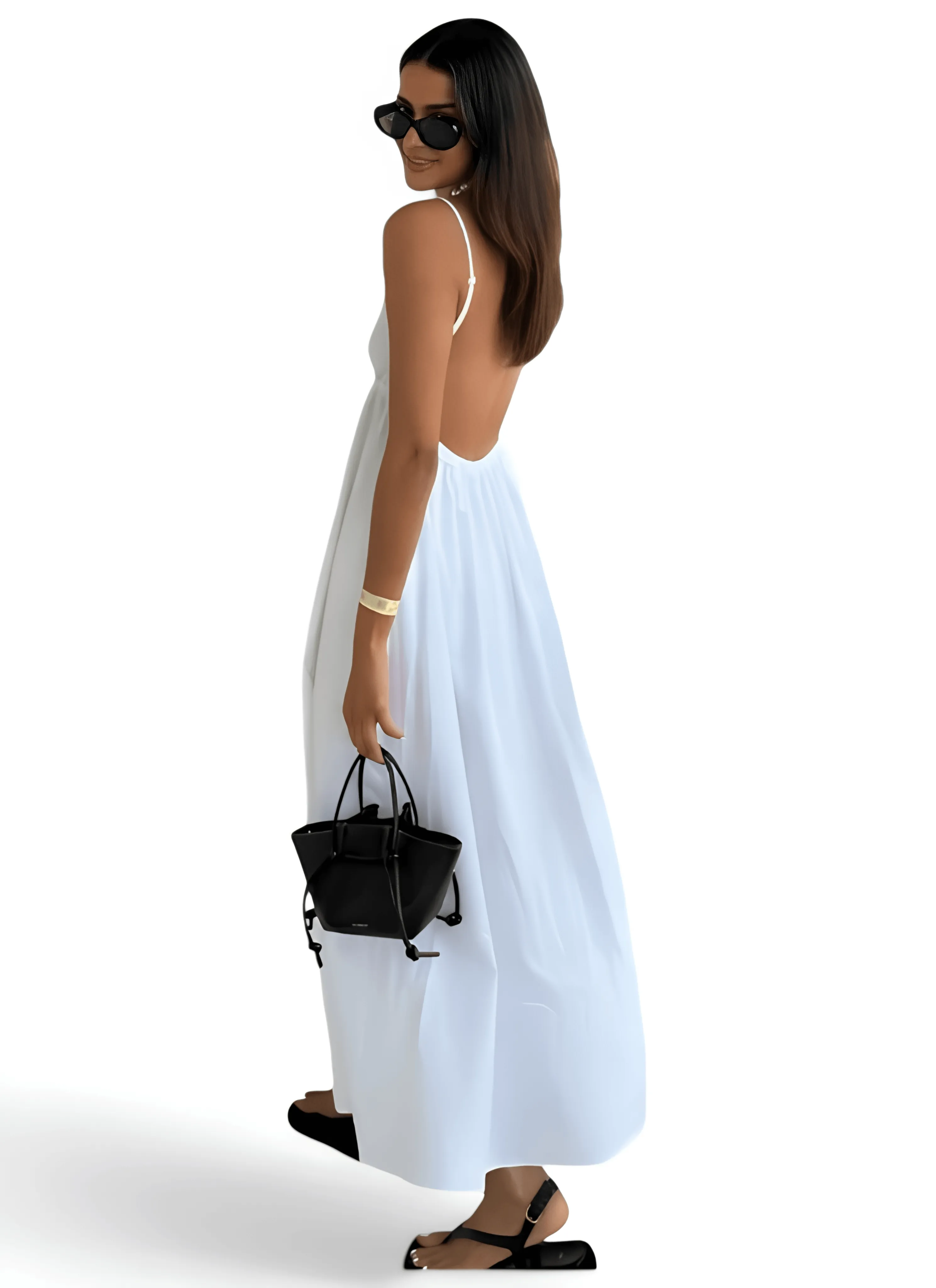 White Summer Breeze Dress