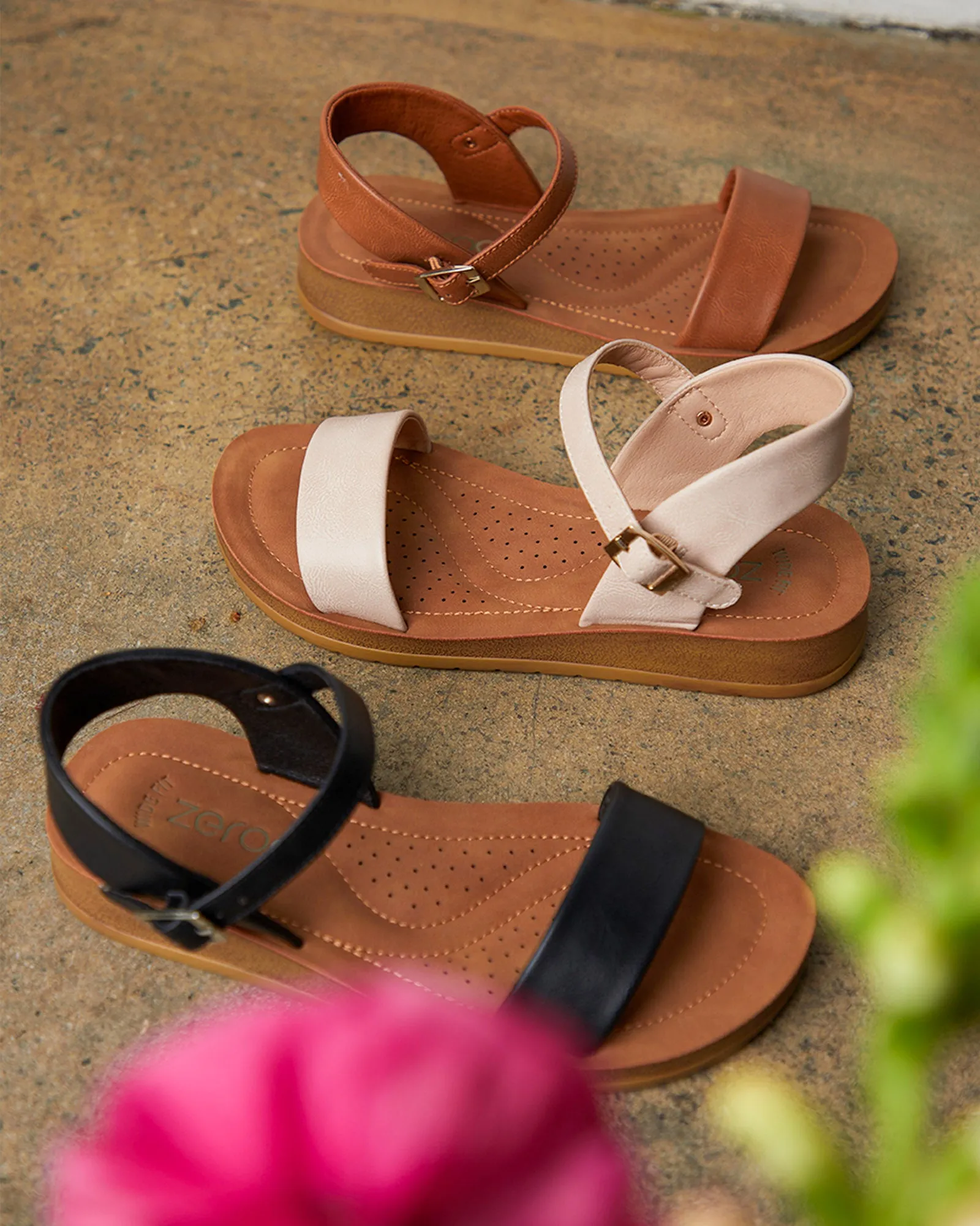 Wider Fit RAMBLE Vegan Sandals