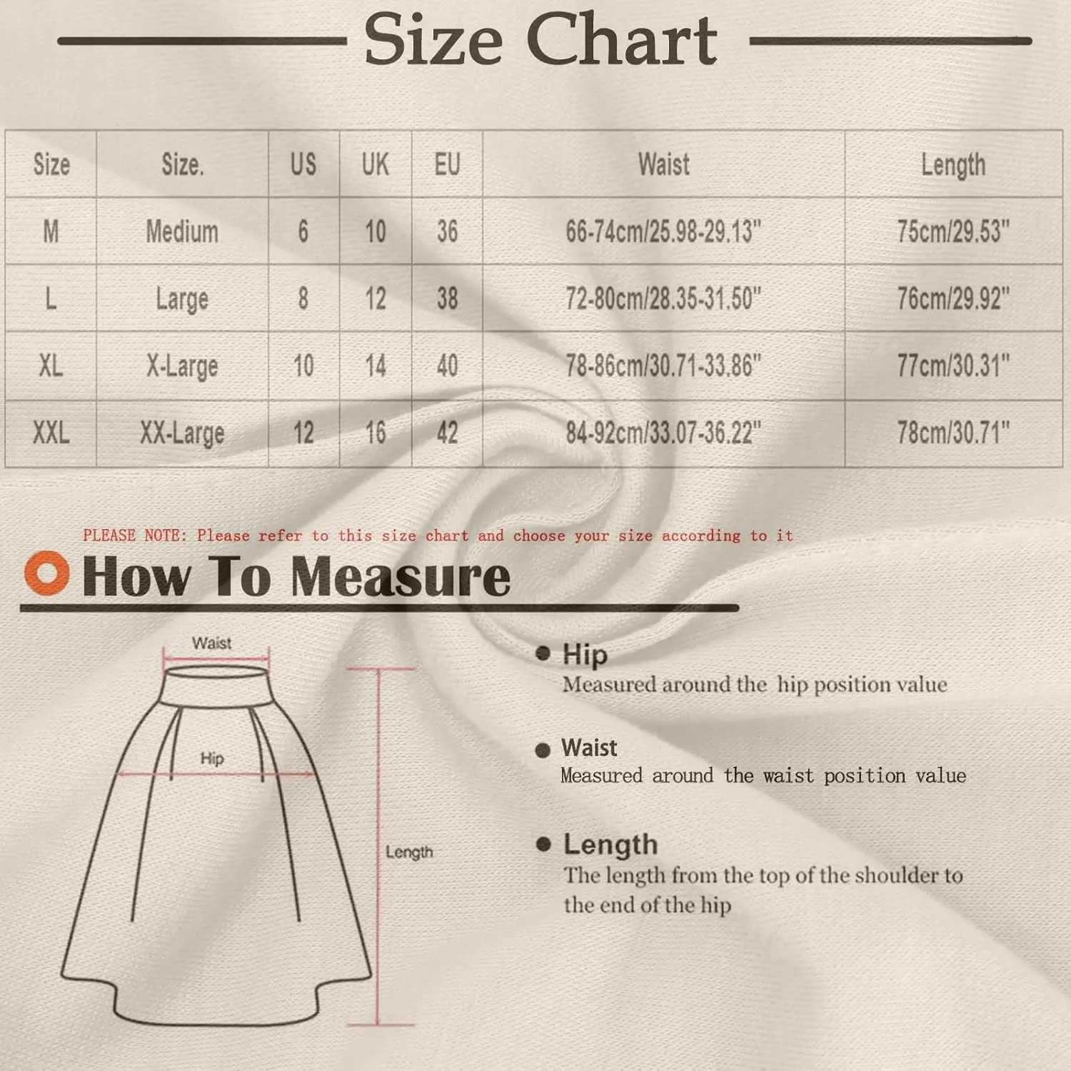 Women Flowy Bohemian Beach Skirts Casual Loose Pleated Boho Skirt Elastic Waist Mid Calf Length Holiday Skirts