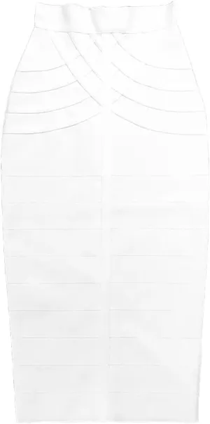 Womens Fashion Midi Elastic Pencil Skirts Bodycon Evening Party Skirts