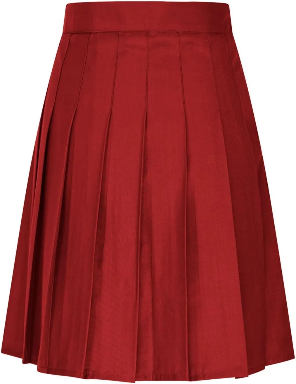 Womens School Uniform Cheerleader Skirts Summer Elastic Waist Athletic Pleated Skorts Plus Size Fashion Loose Skirt
