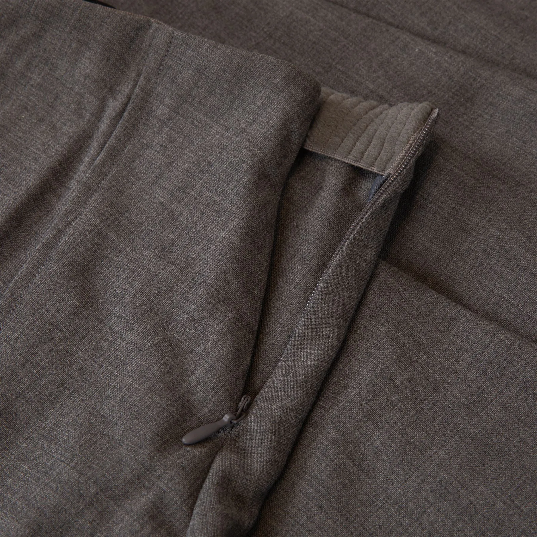 Womens Serrano Skirt Smoke Heather - AW24