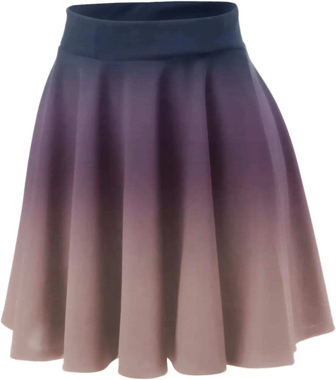 Women's Summer Cute High Waist Skirt Women's A Line Midi Skirts Ruffles Solid Skirts Vintage Irregular Cute