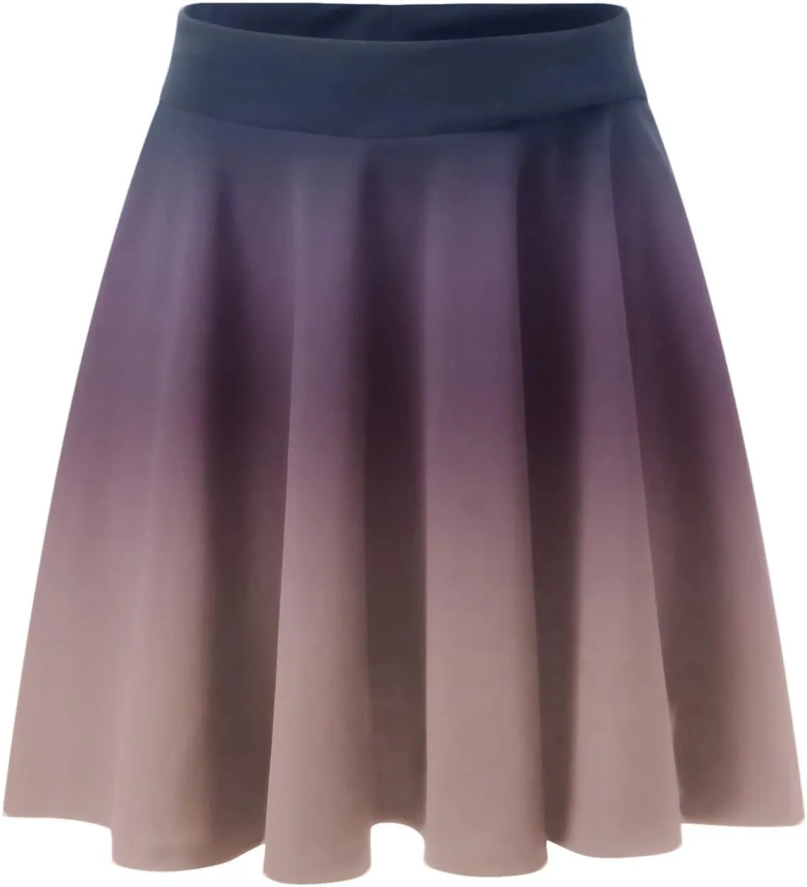 Women's Summer Cute High Waist Skirt Women's A Line Midi Skirts Ruffles Solid Skirts Vintage Irregular Cute