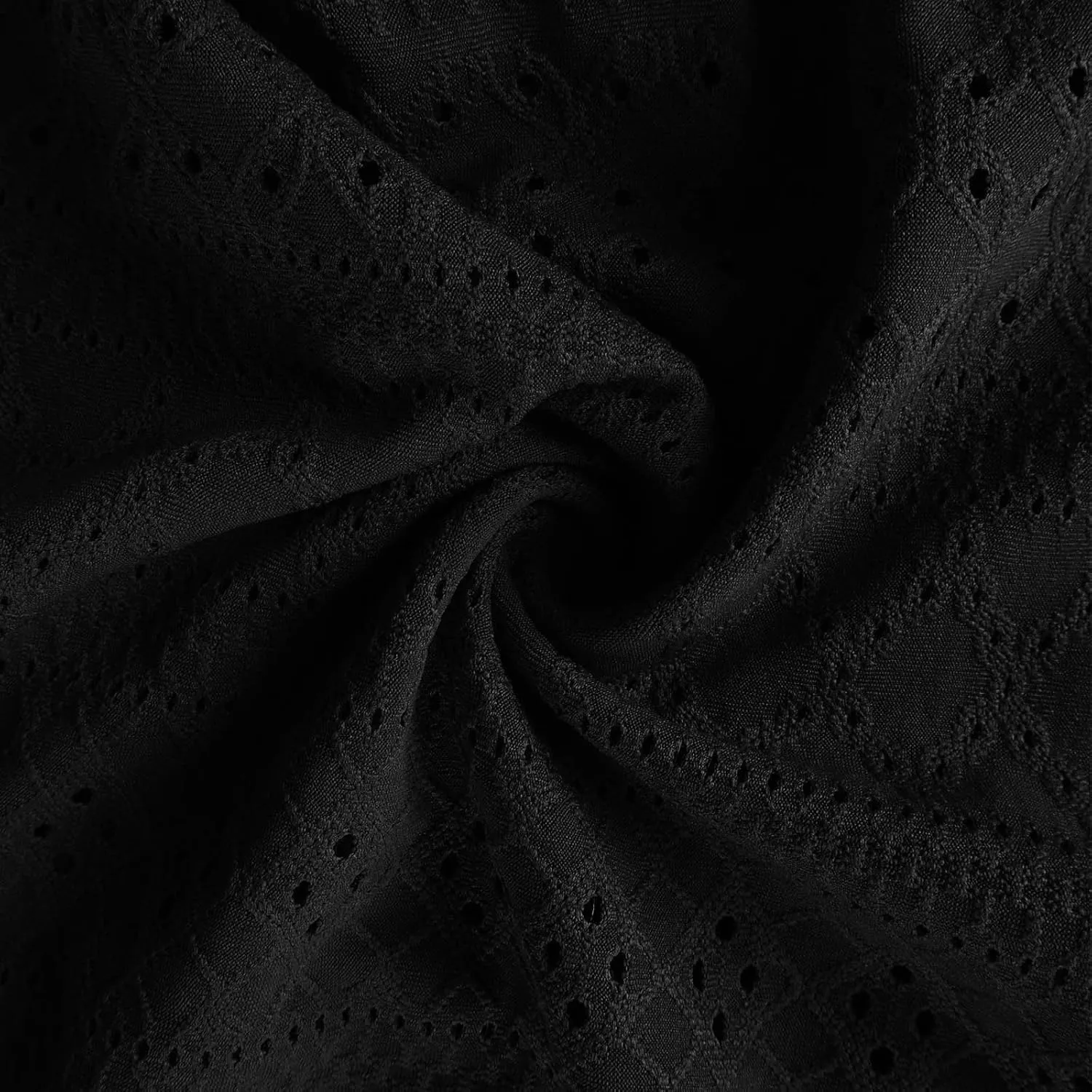 Women's Summer Maxi Dress Trendy Eyelet Embroidery Petal Sleeve Beach Dresses Ladies Casual A-Line Flowy Long Dress