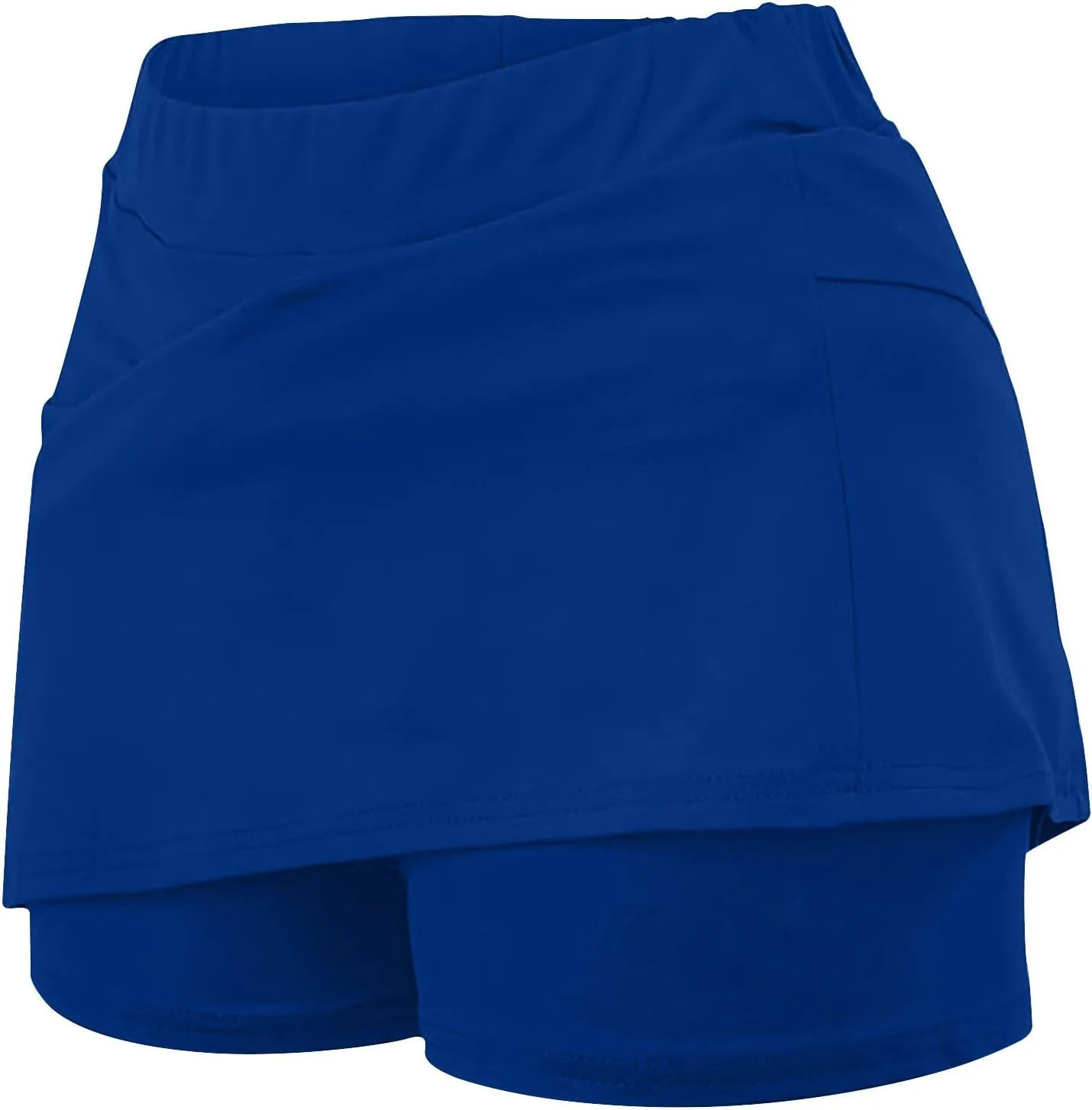 Womens Summer Skort High Waist Athletic Tight Fitness Tennis Skorts A Line Hiking Bodycon Mini Skirts Yoga Clothes