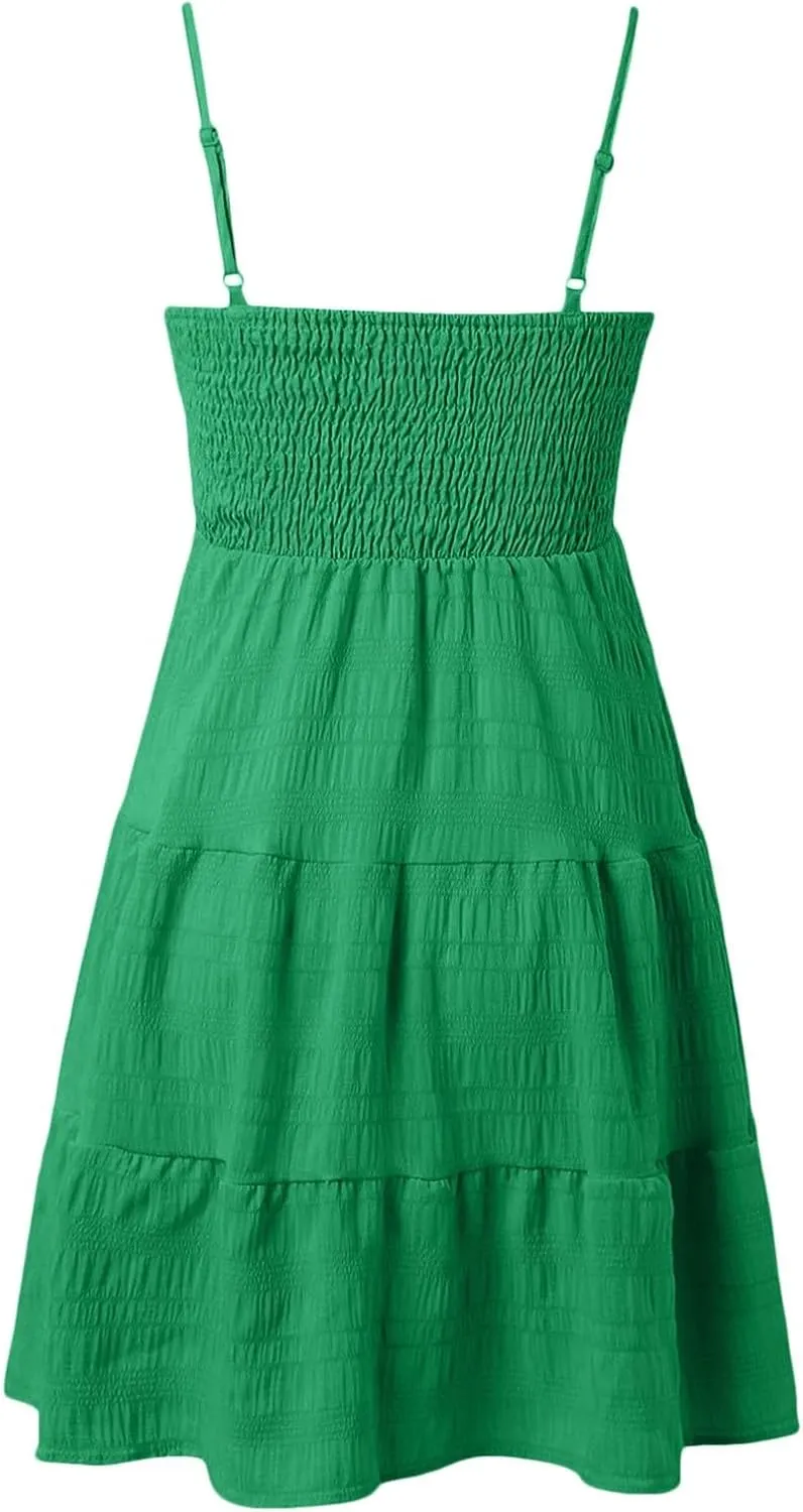 Women's Summer Split Thigh Spaghetti Strap Cami Midi Floral Dress High Waist Spaghetti Strap Pencil Dresses Cami Mini Dress