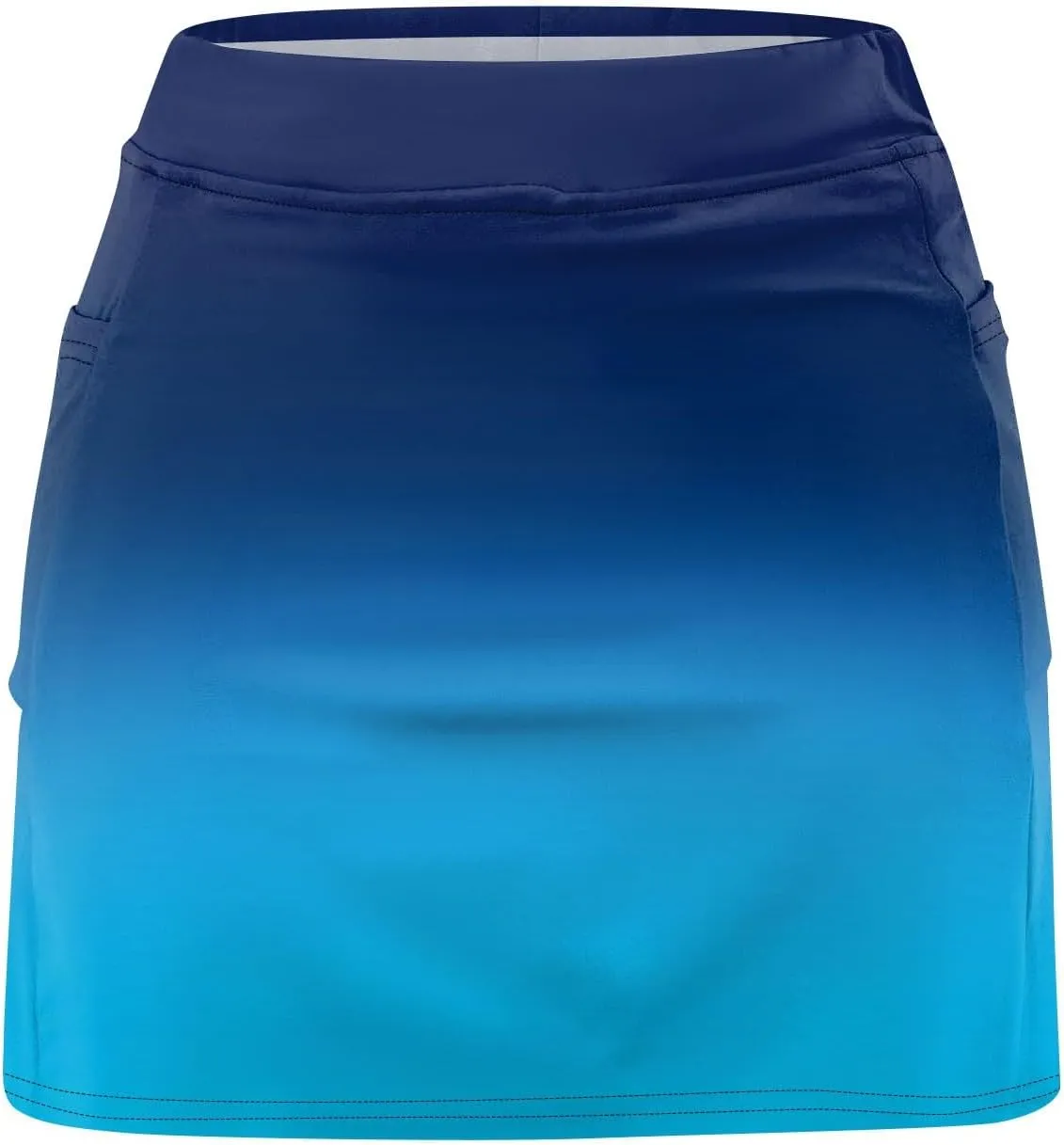 Women's Tennis Golf Skirts Gradient High Waisted Inner Shorts for Athletic Skorts with Pockets, S-5XL