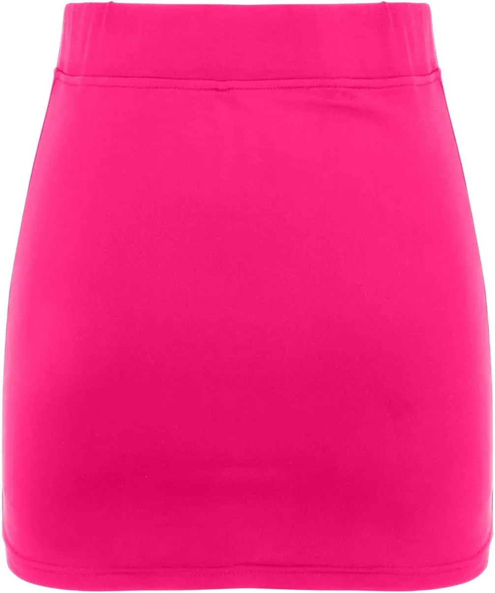 Women's Tennis Shorts with Pockets Solid Golf Mini Skirts Plus Size Tummy Control Skinny Active Summer Workout 2 in 1 Shorts