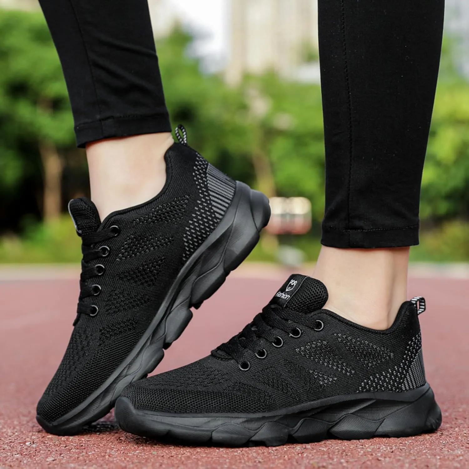 Womens Walking Shoes Slip on Memory Foam Non Slip Running Shoes Wide Width Breathable Gym Workout Shoes Lightweight Sneakers Indoor Outdoor
