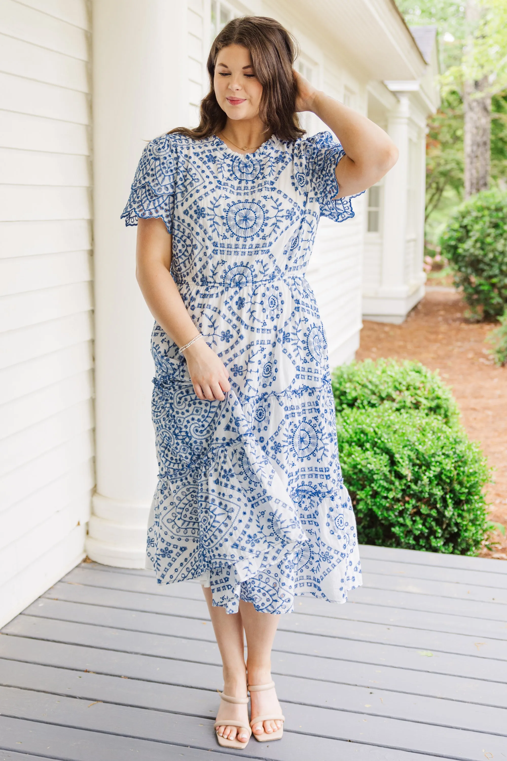 You Mean Everything Dress, Blue