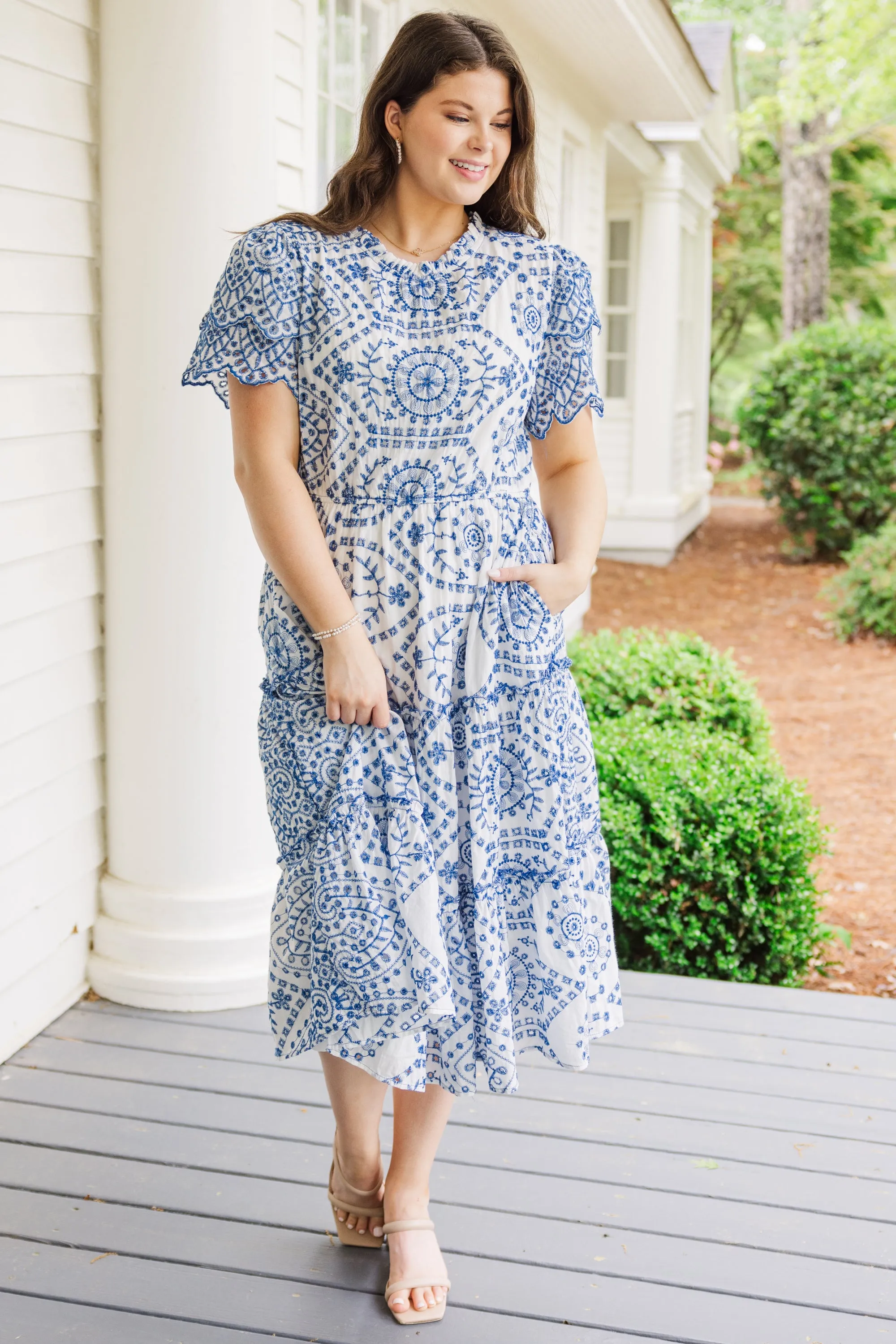 You Mean Everything Dress, Blue