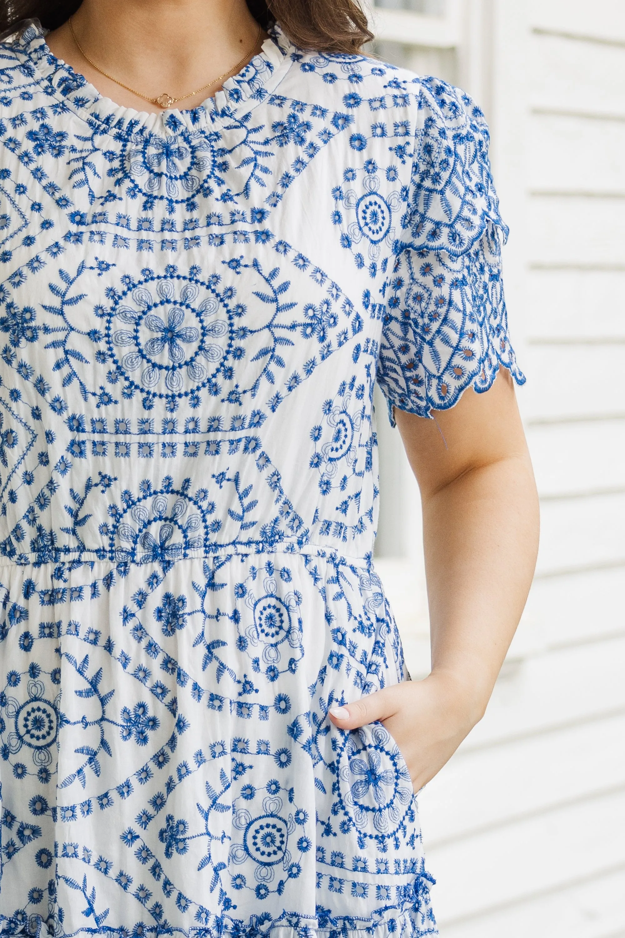 You Mean Everything Dress, Blue