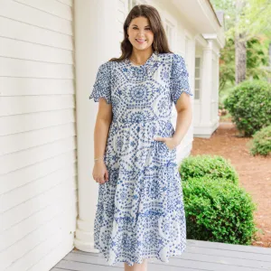 You Mean Everything Dress, Blue
